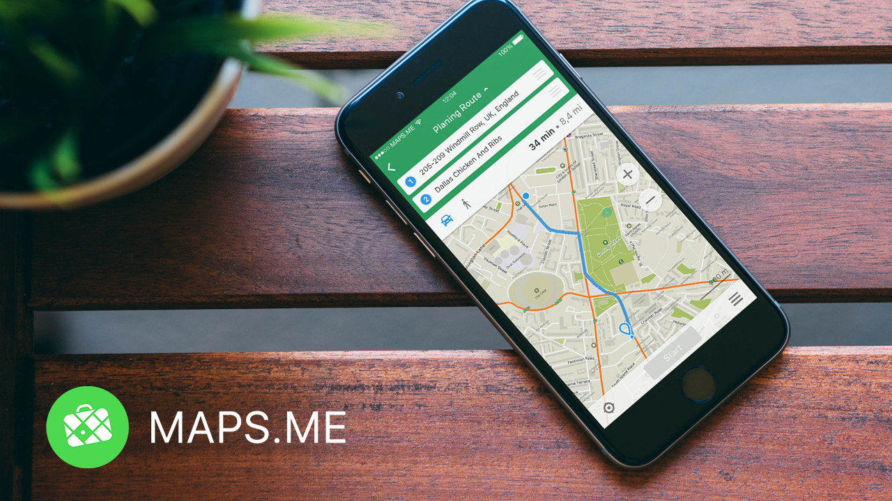 Что представляет собой приложение Maps.me для путешествий.